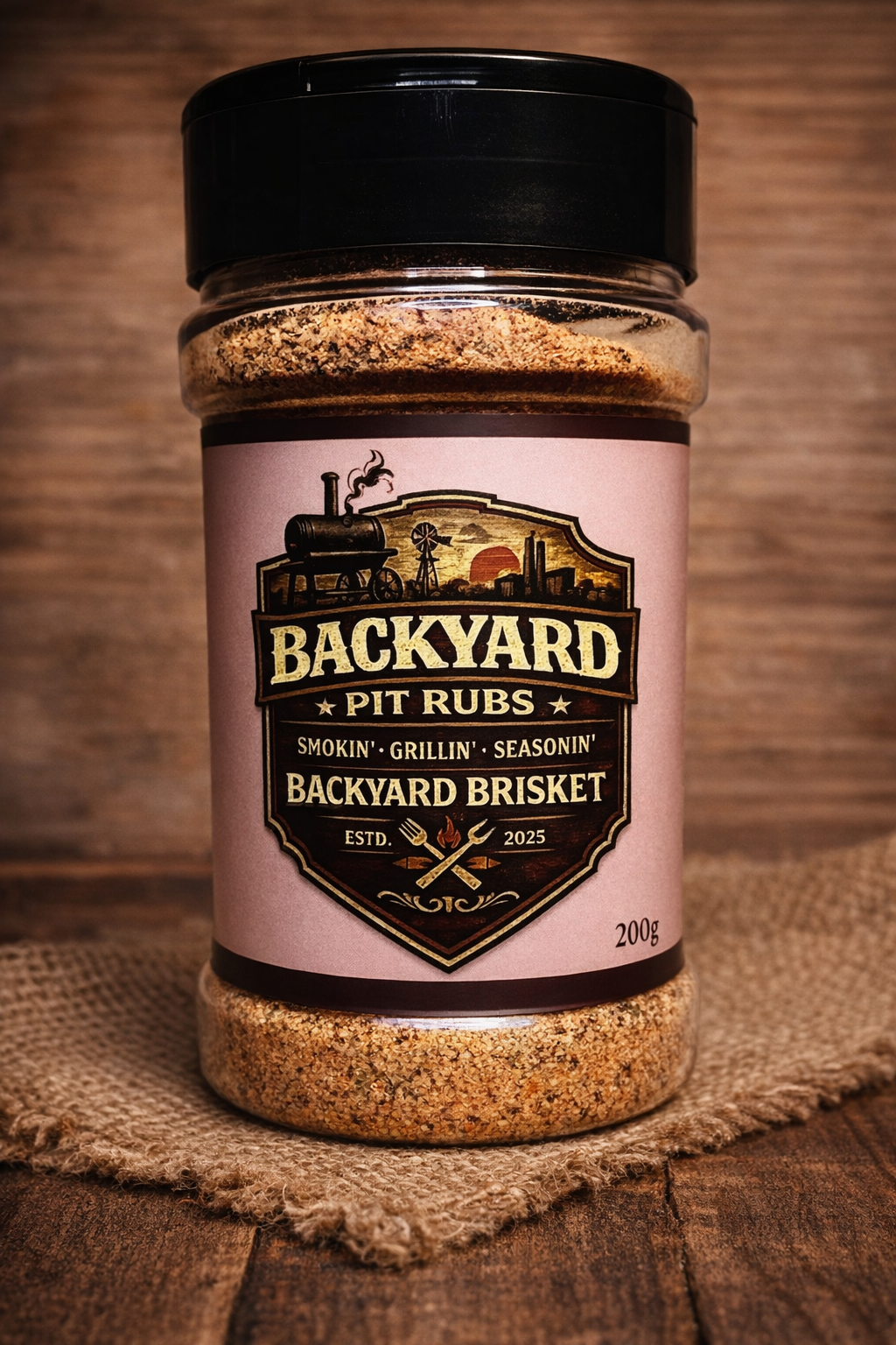 Backyard Brisket - BBQ Dry Rub for Beef