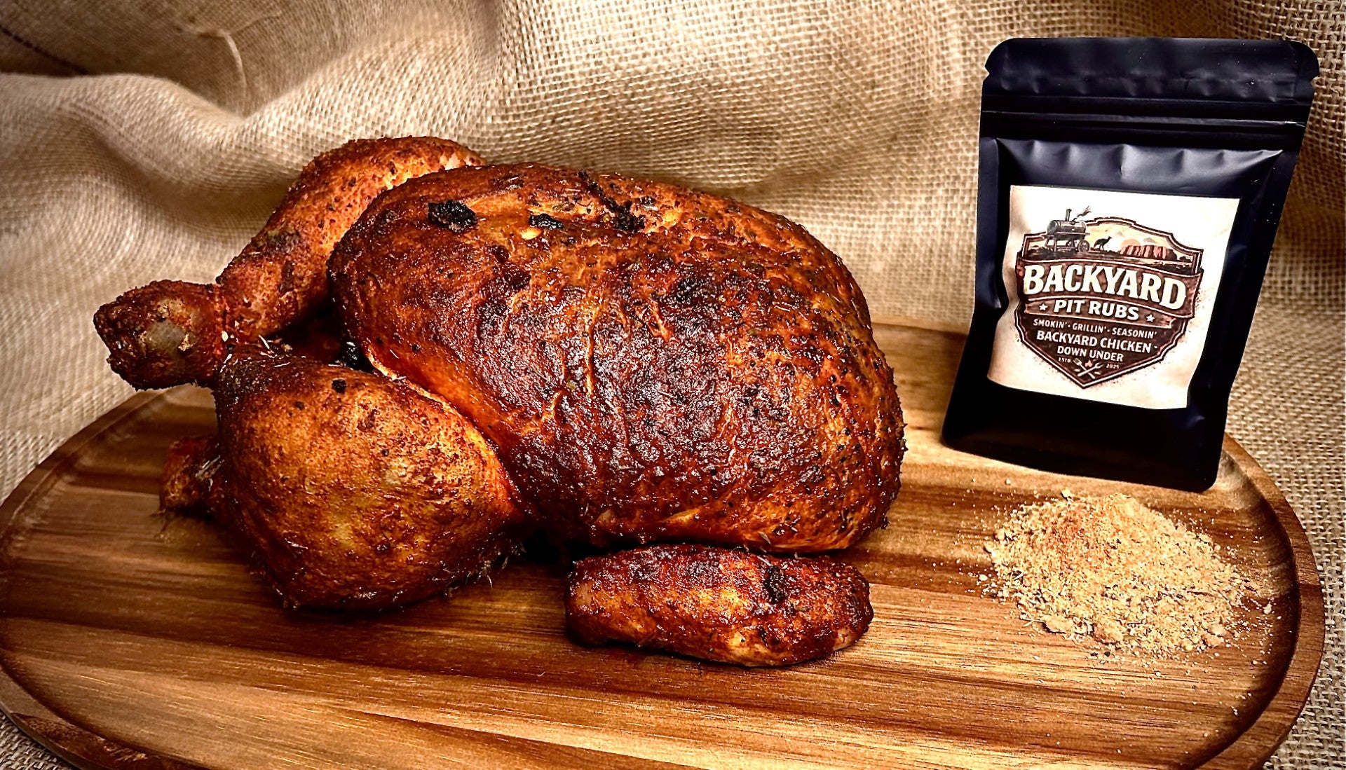Backyard Chicken Down Under - Aussie BBQ Chicken Rub