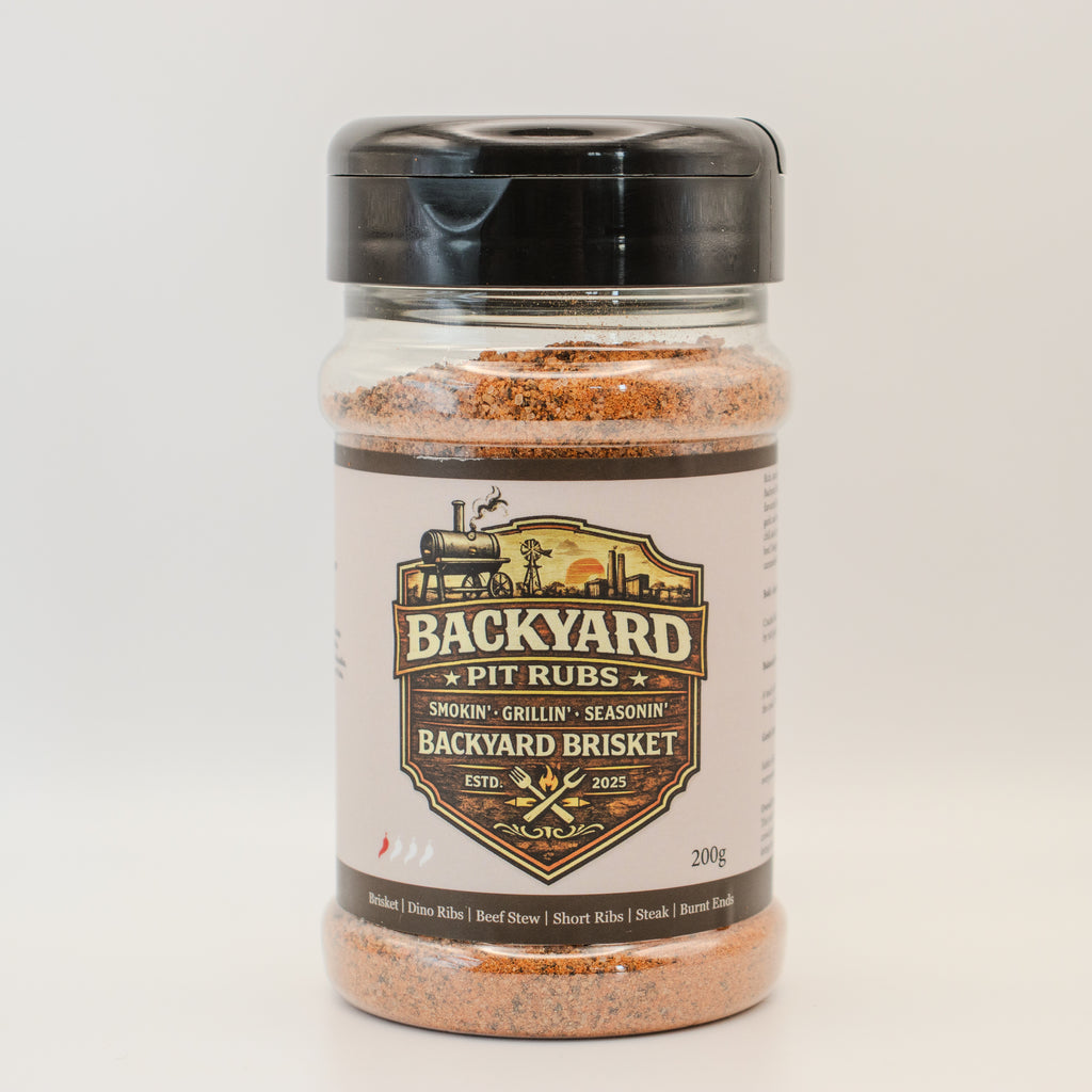 Backyard Brisket - BBQ Dry Rub for Beef