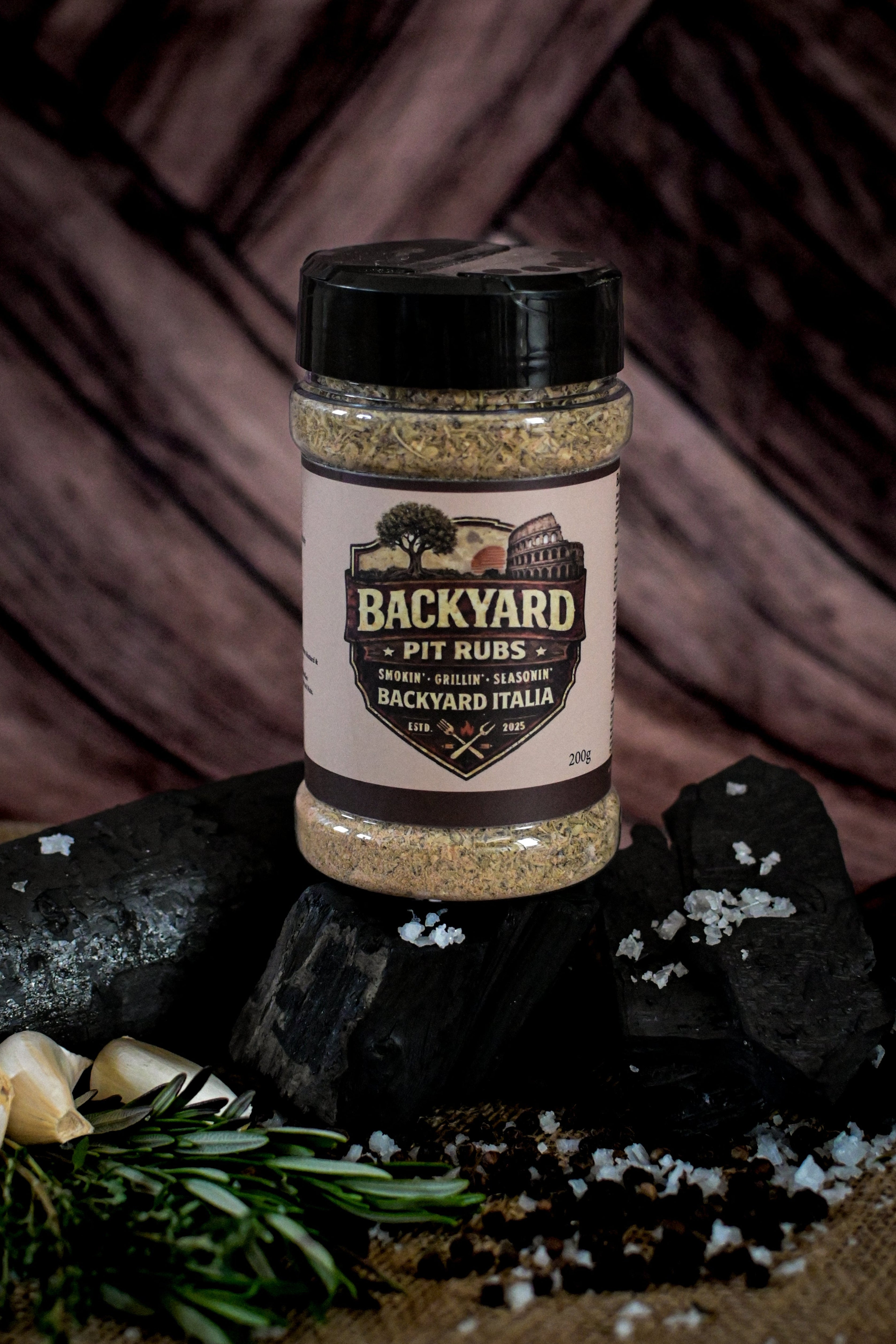 Backyard Italia-Backyard cook up into an Italian feast Backyard Pit Rubs