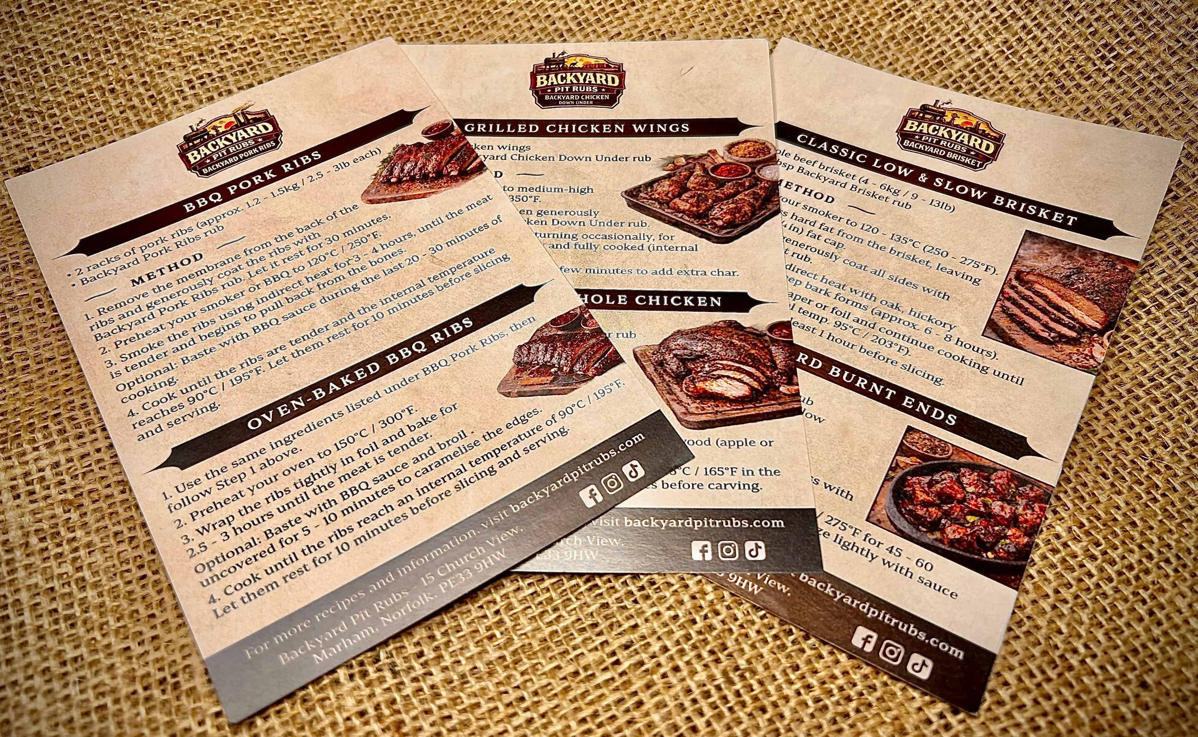 Backyard Pit Rubs Taster Pack Backyard Pit Rubs