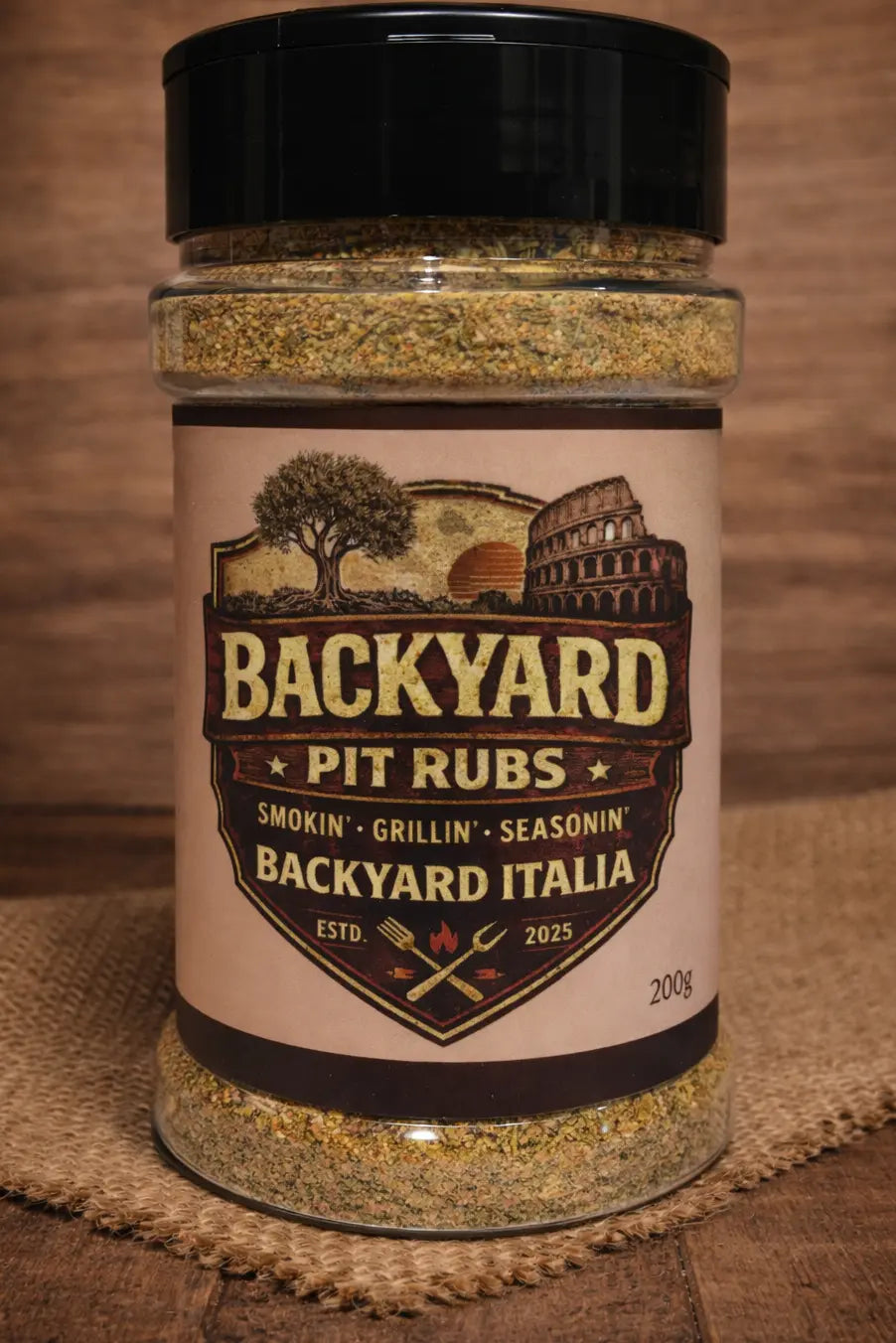 Backyard Italia-Backyard cook up into an Italian feast Backyard Pit Rubs