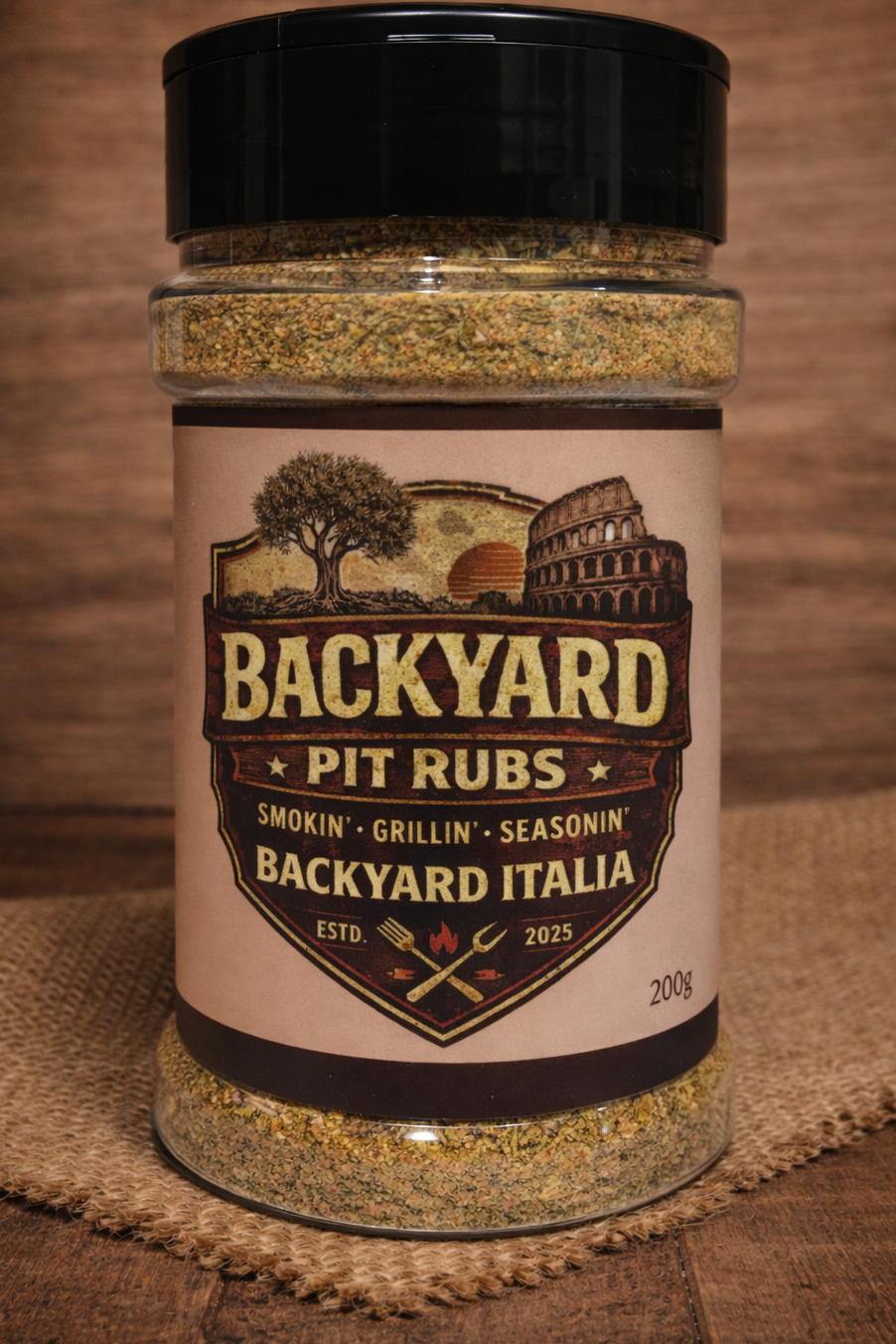 Backyard Italia-Backyard cook up into an Italian feast