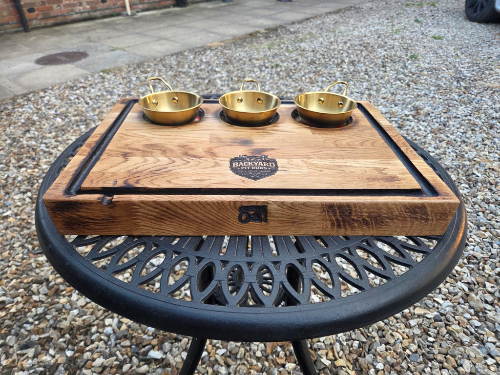 The Backyard Pit Rubs Carnivore Board