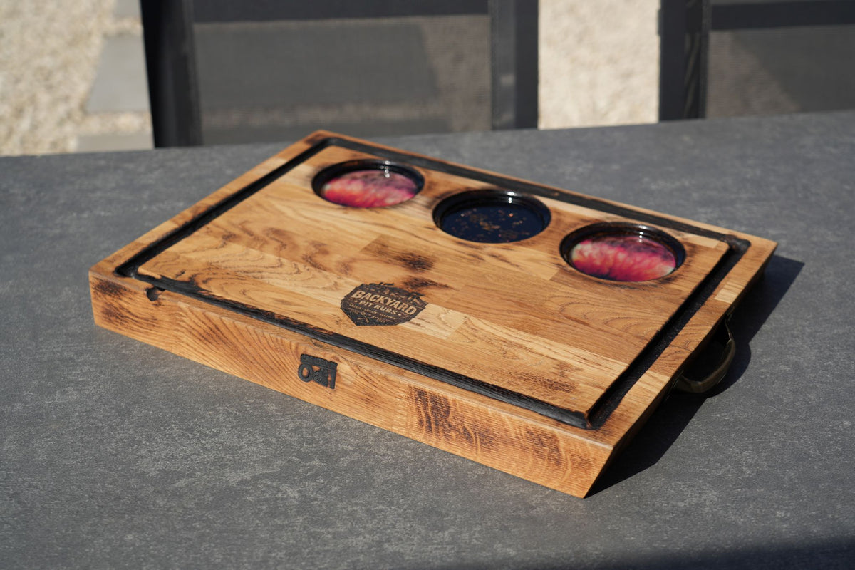 The Backyard Pit Rubs Carni Board