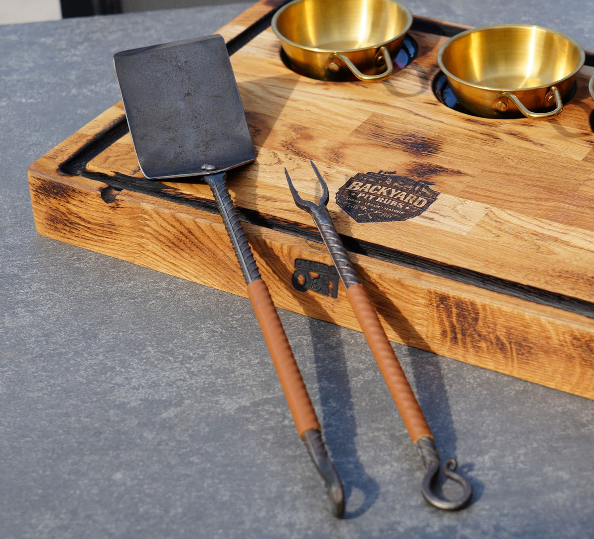 Hand-Forged BBQ Utensils